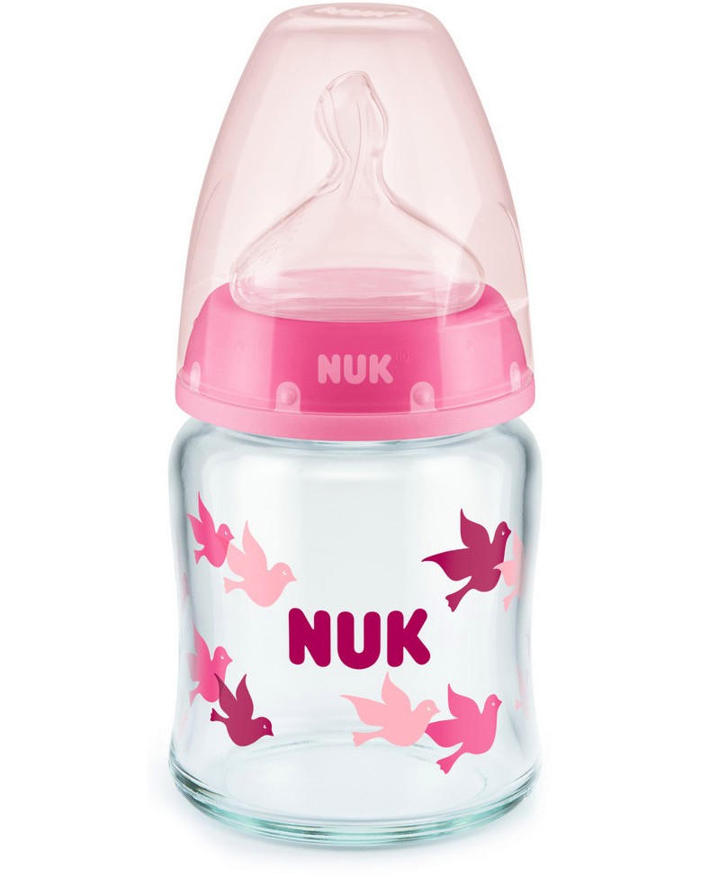    NUK Temperature Control - 120 ml,   First Choice, 0-6  - 