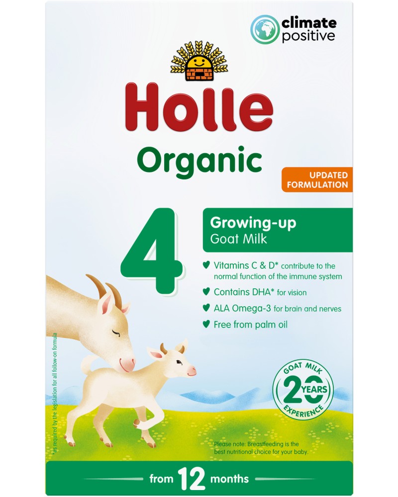        Holle Organic Goat Milk 4 - 400 g,  12+  - 