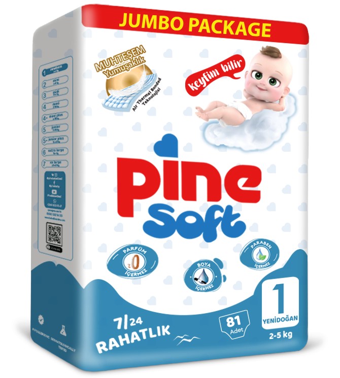  Pine Soft 1 Newborn - 81 ,   2-5 kg - 