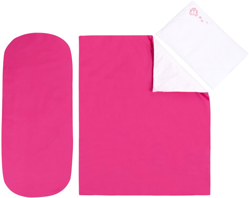       6  Kikka Boo Solid Pink -   40 x 80 cm - 