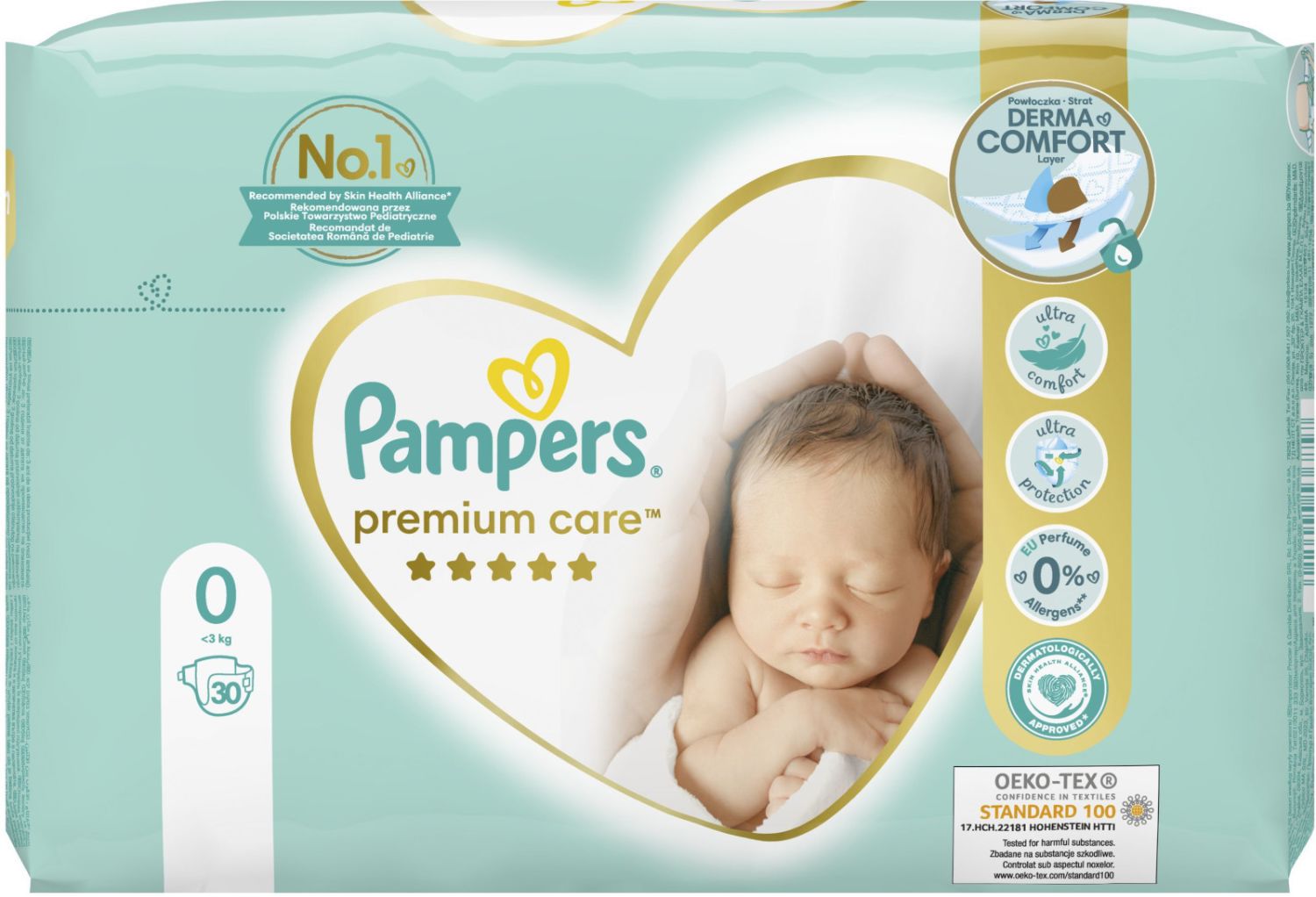 store.bg - Pampers Premium Care 0 - New Born - Пелени за еднократна ...