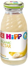 Сок от био банани - Шише от 200 ml за бебета над 4 месеца - продукт