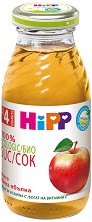 Сок от мека био ябълка - Шише от 200 ml за бебета над 4 месеца - продукт