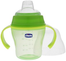 Преходна чаша с мек накрайник - 200 ml - За бебета над 6 месеца - продукт