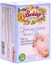 Био чай на пакетчета за укрепване на имунитета Bekley Organics - 30 g - продукт