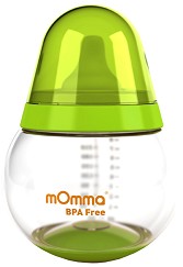 Зелена неразливаща се чаша с мек накрайник - 250 ml - За бебета над 6 месеца - чаша