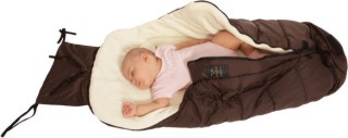 Бебешко чувалче - Fluffy: Brown - Аксесоар за детска количка - продукт