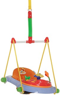 Бънджи за бебе Hauck Jump Deluxe Pooh - На тема "Мечо Пух" - продукт
