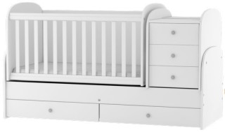 Бебешко трансформиращо се легло Arbor Baby & Junior - С матрак 70 x 120 cm - продукт