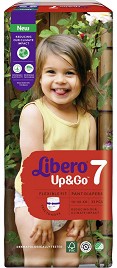 Libero - Up & Go 7 - Гащички за еднократна употреба за бебета с тегло от 16 до 26 kg - продукт
