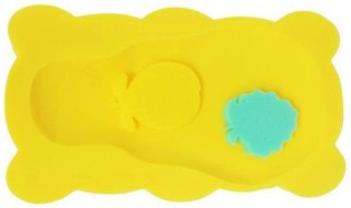 Подложка за бебешка вана Maltex Maxi - С 2 гъби за къпане - продукт