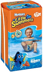 Пелени за плуване Huggies Little Swimmers 5/6 - 11 броя, за деца 12-18 kg - продукт