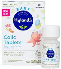 Таблетки за облекчение на колики Hyland's Baby Colic Tablets - 125 броя - продукт