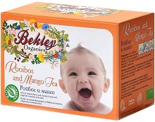 Био чай от ройбос и манго Bekley Organics - 36 g, за 0+ месеца - продукт