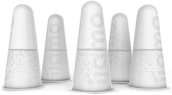 Самонагряващи се капсули - iiamo warm - Комплект от 5 броя за шишета за хранене "Iiamo go" - продукт