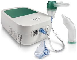 Компресорен инхалатор с аспиратор за нос Omron DuoBaby NE-C301-E - продукт