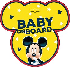 Играчка с надпис Бебе в колата Мики Маус - На тема Мики Маус - продукт