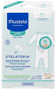 Пижама за деца с атопична кожа Mustela - От серията Stelatopia - продукт