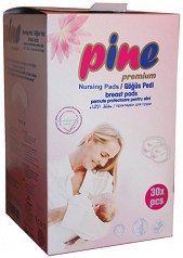 Подплънки за кърмачки Pine - 30 броя - продукт