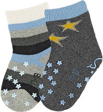Бебешки чорапи за пълзене Sterntaler - 2 чифта - продукт