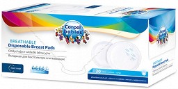 Подплънки за кърмачки Canpol babies Basic - Комплект от 30 броя - продукт