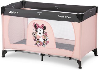 Сгъваемо бебешко легло Hauck Dream'n Play: Minnie Sweetheart - За матрак 60 x 120 cm, на тема Мини Маус - продукт
