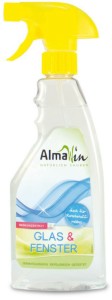 Натурален почистващ препарат за стъкло и прозорци - AlmaWin - Разфасовка от 0.500 l - продукт