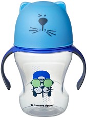 Неразливаща се чаша с мек накрайник и дръжки - Soft Sippee Trainer Cup 230 ml - За бебета над 6 месеца - чаша