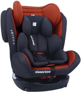 Детско столче за кола Kikka Boo 4 Fix 2020 - За Isofix система, от 0 месеца до 36 kg - столче за кола