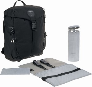 Раница за бебешка количка Lassig Backpack Outdoor - С подложка за преповиване, несесер и термобокс  от серията 4Family - раница