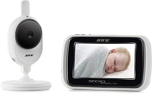 Дигитален видео бебефон - Sincro Digital Plus - С температурен датчик, нощно виждане и възможност за обратна връзка - продукт