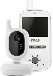 Видео бебефон Reer BabyCam - С еко режим, нощно виждане и широкоъгълна камера - продукт