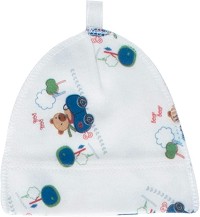 Бебешка шапка за недоносени бебета Sevi Baby - 100% памук за недоносени бебета - продукт