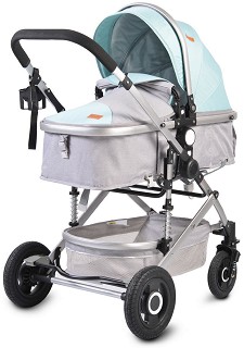 Комбинирана бебешка количка Moni Ciara - С покривало за крачета, чанта и поставка за чаша - количка