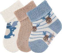 Бебешки чорапи Sterntaler - 3 чифта - продукт