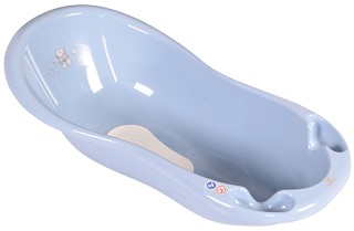 Бебешка вана с изход за оттичане Cangaroo Bear - С дължина 100 cm и неплъзгаща подложка - продукт