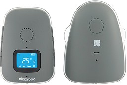 Бебефон Kikka Boo Foster - С температурен датчик, еко режим, мелодии, нощен режим и възможност за обратна връзка - продукт