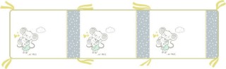 Обиколник за бебешко легло Kikka Boo - За легла 60 x 120 или 70 x 140 cm, от серията Joyful Mice - продукт