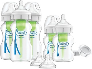 Комплект за новородено - Options+ - С шишета, биберони и аксесоари - продукт