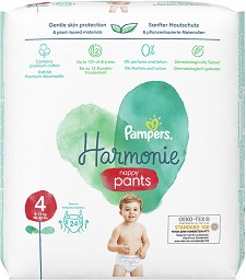 Гащички Pampers Harmonie Nappy Pants 4 - 24 броя, за бебета 9-15 kg - продукт