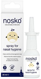 Изотоничен назален спрей nosko - 30 ml - продукт