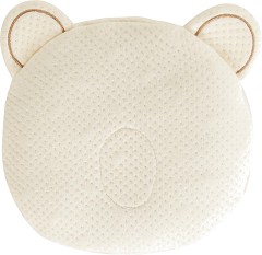 Ергономична възглавница за бебе с ленени семена Candide P'tit Panda Organic - 19 / 21 / 3 cm - продукт