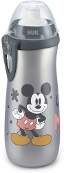 Неразливащо се спортно шише NUK Sports Cup First Choice - 450 ml, на тема Мики Маус и приятели, 24+ м - продукт