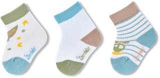 Бебешки чорапи Sterntaler - 3 чифта - продукт