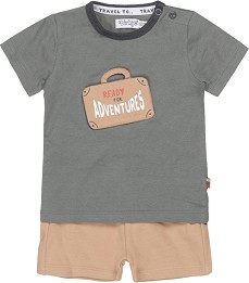 Бебешки комплект Dirkje - Тениска и къс панталон - продукт