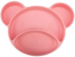 Детска силиконова чиния за хранене с вакуум Canpol babies - За над 6 месеца - чиния