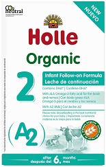 Адаптирано био преходно мляко Holle Organic A2 2 - 400 g, за 6+ месеца - продукт