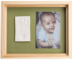Дървена рамка за снимка и отпечатък Baby Art Pure Frame - От серията Organic Feeling - продукт